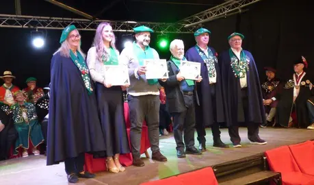 Un momento del Capítulo de la Cofradía de la Nécora de Noja. R.A.