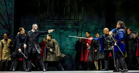 Representación de 'Roméo et Juliette'.