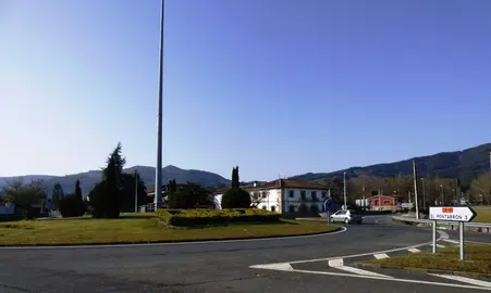 Carretera del Pontarrón, en Guriezo. R.A.