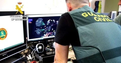 Equipo de la Guardia Civil.
