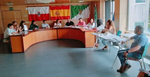Concejales en el Pleno de Noja de esta legislatura. R.A.