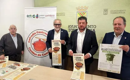 Presentación de la Semana del Cocido en Torrelavega.