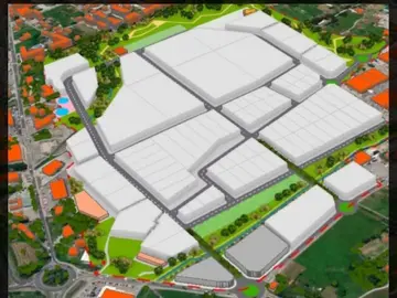 Zona industrial prevista en Laredo.