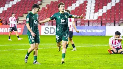 El Racing pasó su eliminatoria de Copa del Rey en Las Gaunas.