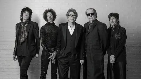 Los integrantes de Psychedelic Furs.