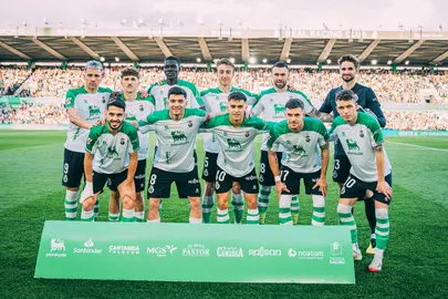 Plantilla del Racing.