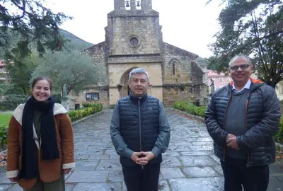 Judith Cavienes, a la izquierda; Juan Carlos Fernández en el centro y Carlos Guevara. R.A.