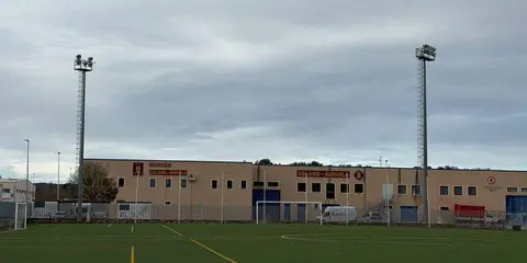 Campo de fútbol Andrés Lococo en Santoña.