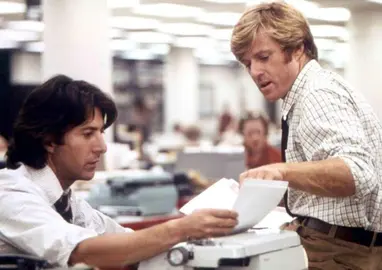 Robert Redford a la derecha.