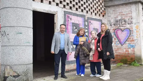 Local adquirido para centro juvenil en Renedo.