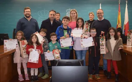 Ganadores del Concurso de Postales Navide&ntilde;as en Pi&eacute;lagos.