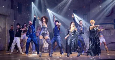 Un momento de 'Mamma m&iacute;a'.