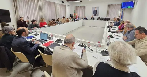 Concejales en el Pleno de Torrelavega.