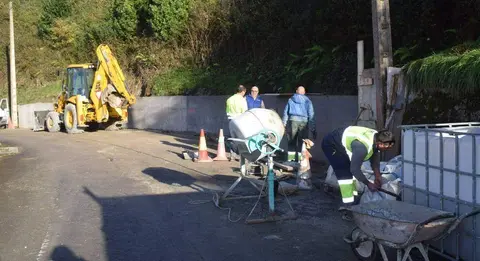 Mejora de los accesos en el barrio de San Mart&iacute;n de Barcenillas.