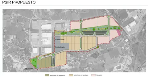 Propuesta del PSIR del Parque Industrial y Empresarial de Laredo.