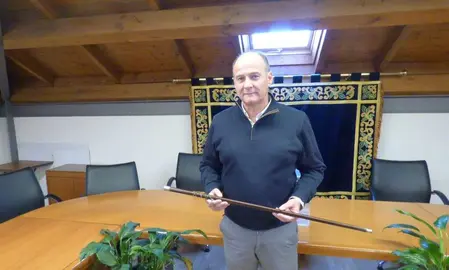 Santiago del Campo (PP), tom&oacute; el bast&oacute;n de mando. R.A.