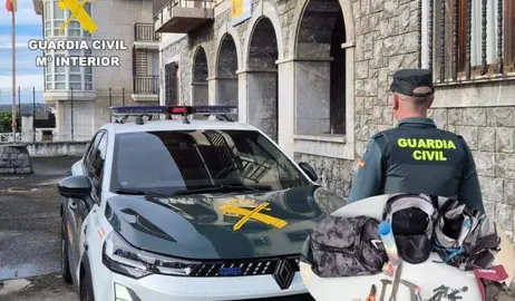 Agentes de la Guardia Civil.