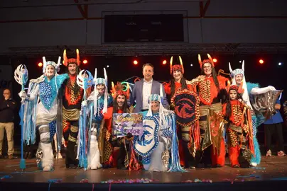 Desfile del Carnaval adulto.