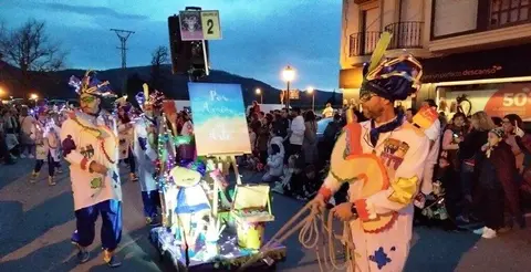 Desfile del Carnaval en Sar&oacute;n, R.A.
