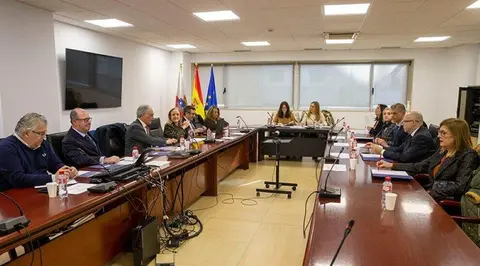 Encuentro de la consejera de Justicia con los jueces.
