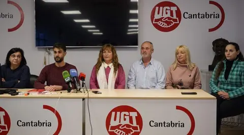 Rueda de prensa del comit&eacute; de empresa de la Srecd.