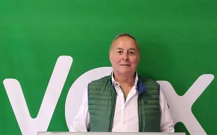 El concejal de Vox en Reinosa, Mario Javier Gil.