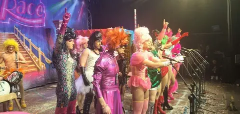 Amigos de Chechu  en la final de 2026. R.A.