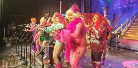 La murga Amigos de Chechu. R.A.