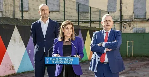 Acto de inicio de las obras de las 12 viviendas de alquiler asequible.