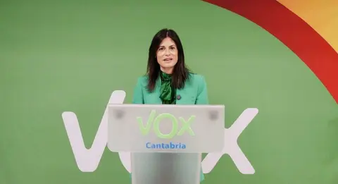 La portavoz de Vox en el Grupo municipal de Santander, Laura Velasco.