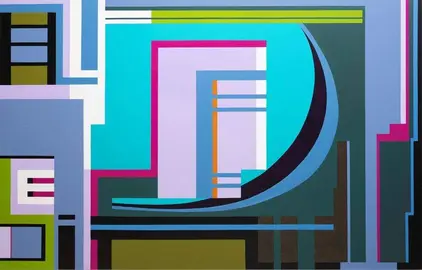 Obra de Rufo Criado para la muestra.