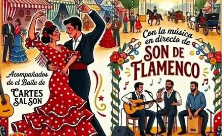 Cartel de la Feria de Abril.