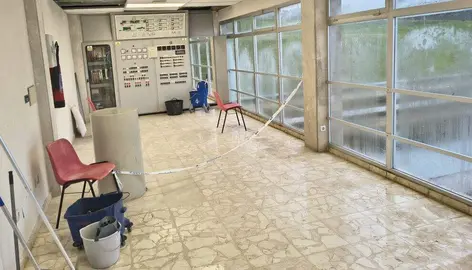 Estado de la planta potabilizadora El Tojo.