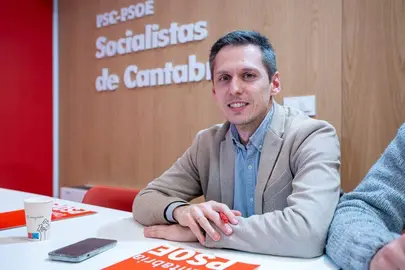 El diputado regional del PSOE, Mario Iglesias.