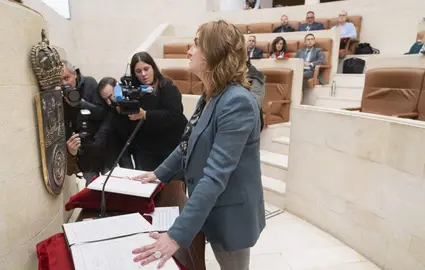 Toma de posesi&oacute;n de Ana Obreg&oacute;n.