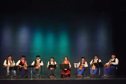 El p&uacute;blico disfrut&oacute; de su m&uacute;sica.