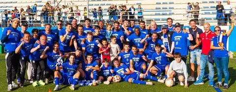 El Naval, campe&oacute;n de Preferente. Facebook