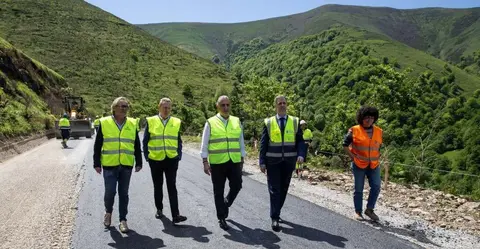 Visita al acceso al t&uacute;nel de La Enga&ntilde;a.