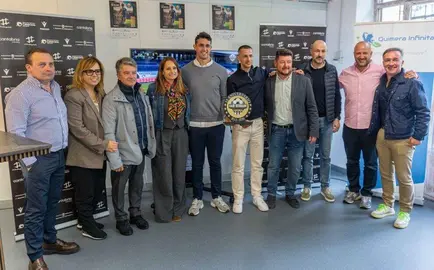 Presentaci&oacute;n del torneo en Torrelavega.