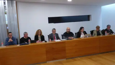 Sesi&oacute;n plenaria en Santa Cruz de Bezana. R.A.
