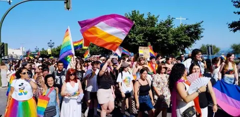 Manifestaci&oacute;n en Santander.