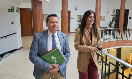 Concejales de Vox en Santander.