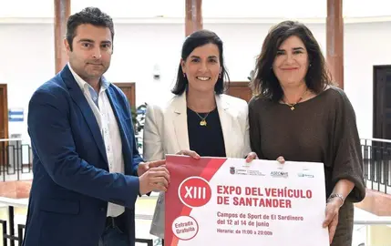 Presentaci&oacute;n de la Feria de Veh&iacute;culos en Santander.