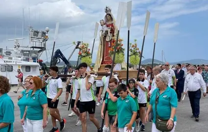Procesi&oacute;n del Carmen en Colindres. P&aacute;gina web Ayuntamiento