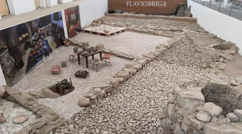 Yacimiento romano de Flaviobriga.