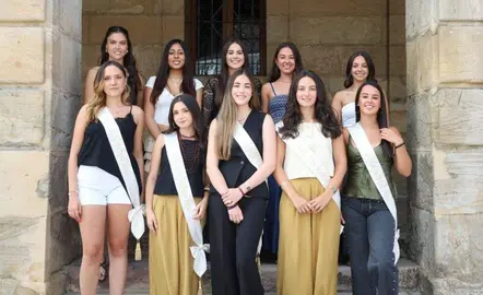 Reina y Damas de San Mateo en Reinosa.