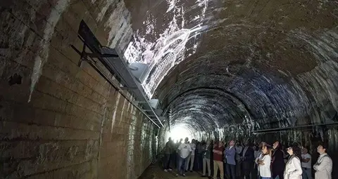 Zona del t&uacute;nel de La Enga&ntilde;a.