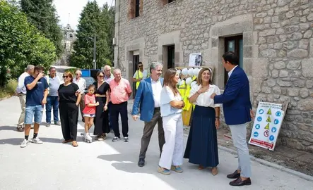 Las autoridades pol&iacute;ticas visitaron las instalaciones en Ucieda.