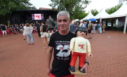 Venancio Oceja, presidente saliente de la Asociaci&oacute;n Pomol&oacute;gica de Escalante. R.A.
