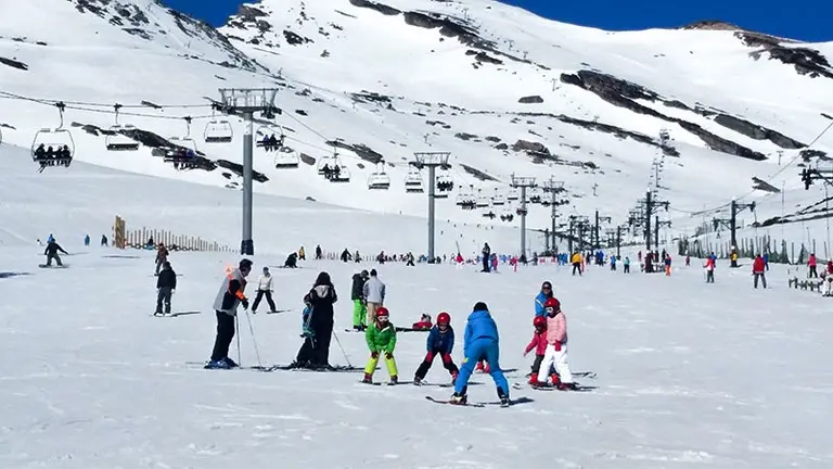 Estaci&oacute;n de esqu&iacute; de Alto Campoo.